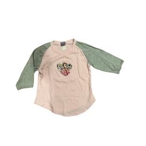 Vintage Retro Y2K The Powerpuff Girls 2000 Pink and Gray Shirt Cartoon Network